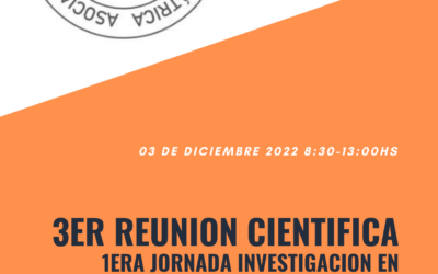 Inscripción 3er Reunión Científica y 1er Jornada de Investigación