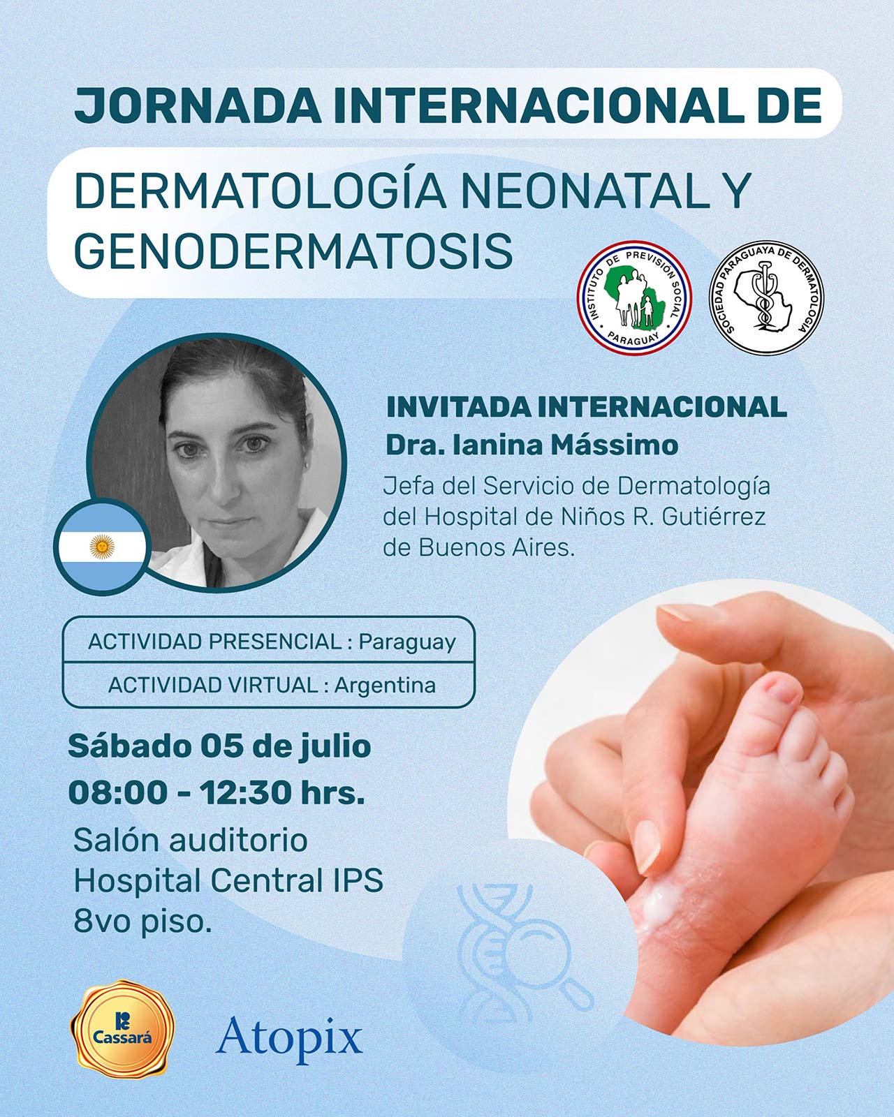 Jornada Internacional de Dermatología Neonatal y Genodermatosis