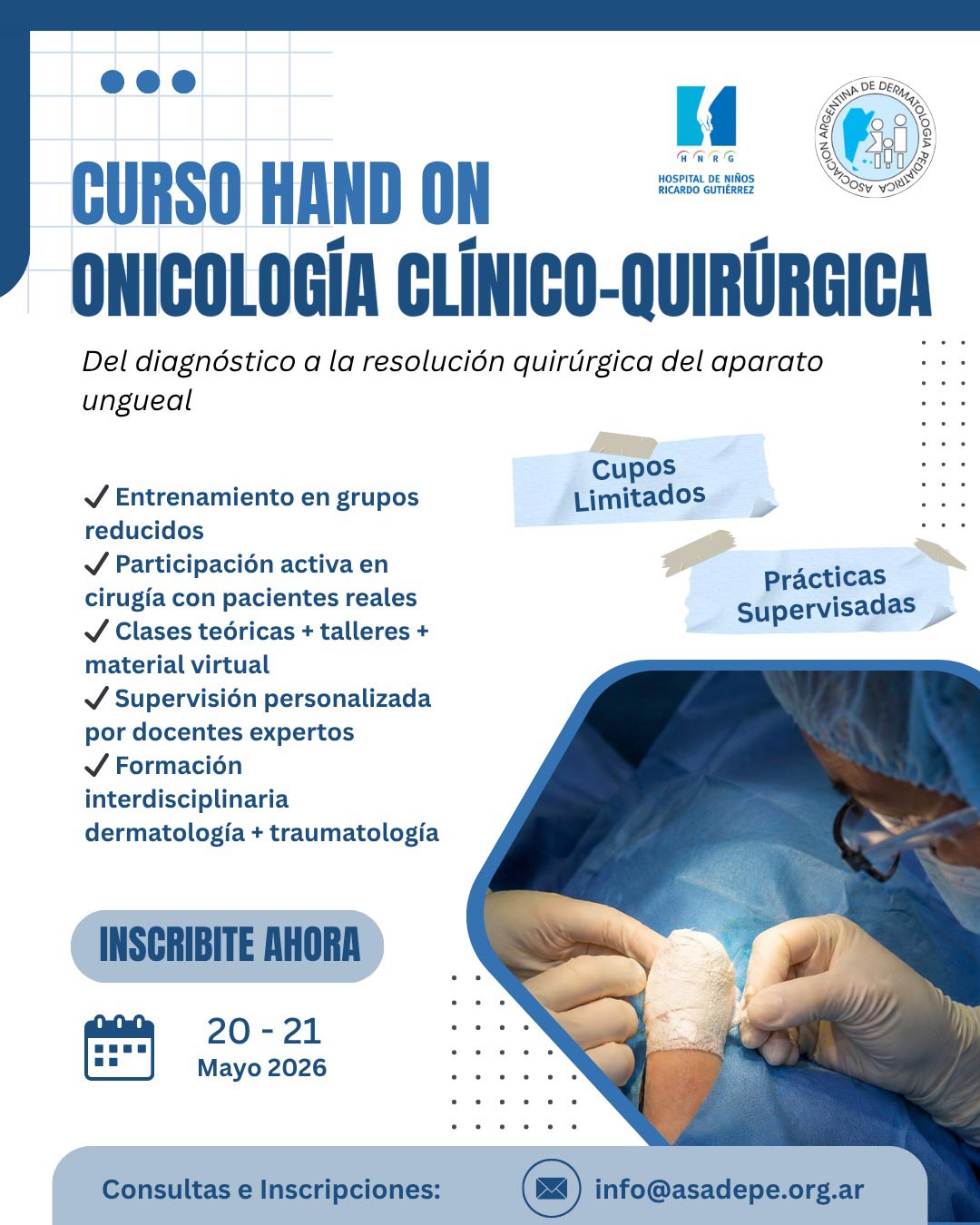 Curso Hand On - Oncología Clínico-Quirúrgica